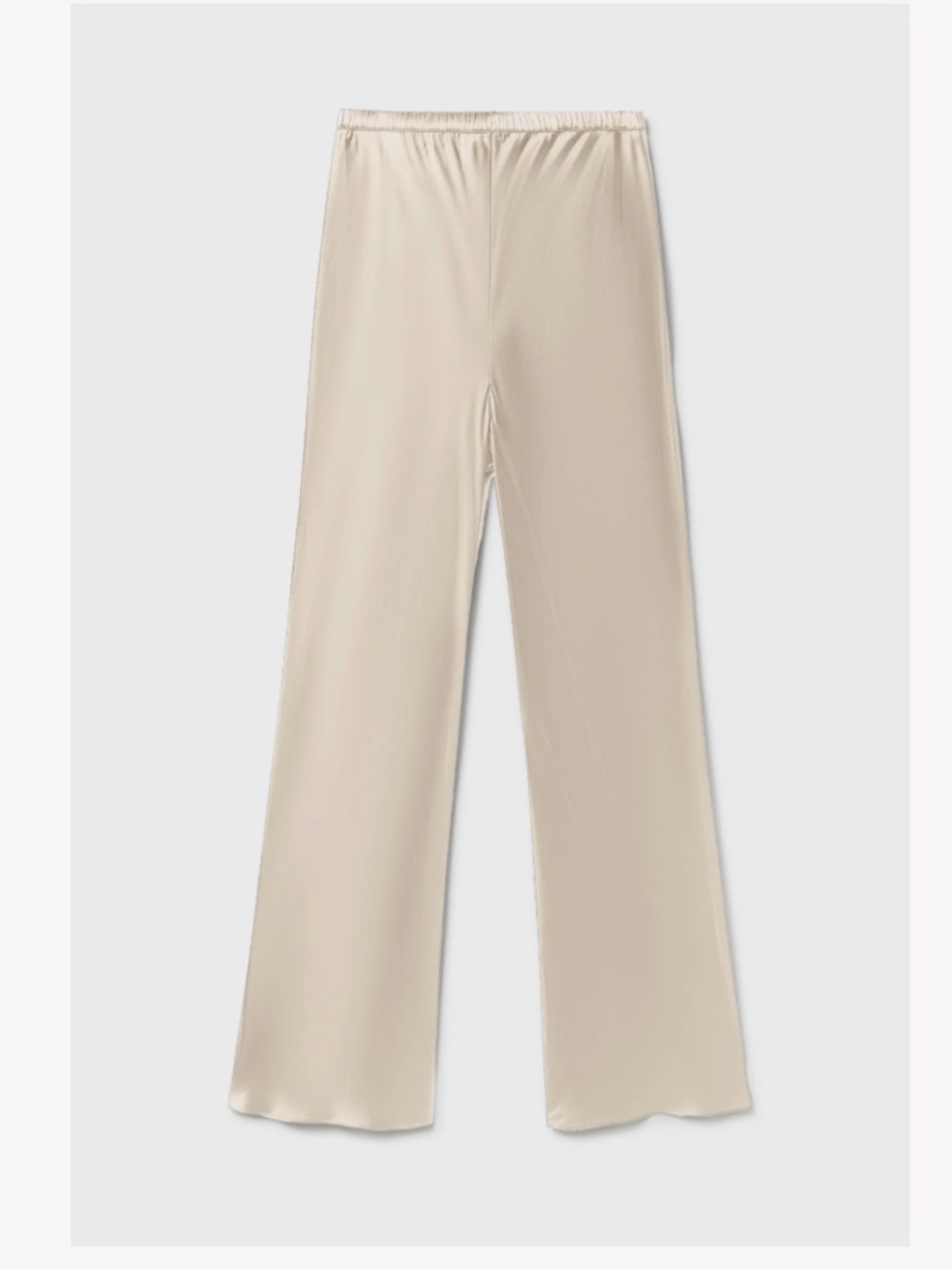 Silk Laundry | Bias Cut Pants Hazelnut | Size XS